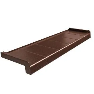 Parapet Aluminiowy Imitacja Płytki Antyk Miedź-perfektfinish.pl