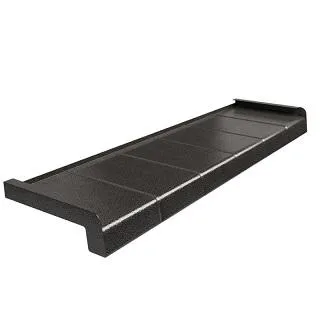 Parapet Aluminiowy Imitacja Płytki Antyk Stal-perfektfinish.pl