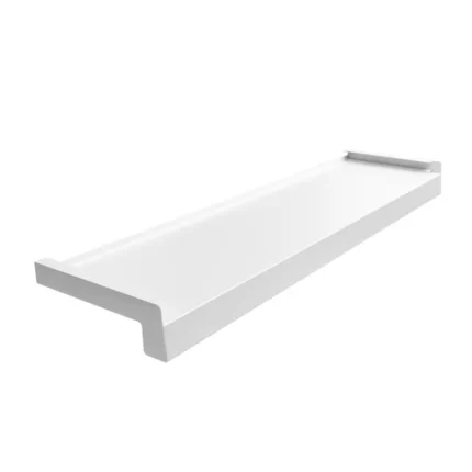 Parapet stalowy biały-perfektfinish.pl