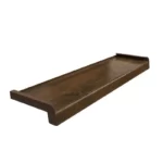 Parapet stalowy lakierowany softline orzech-perfektfinish.pl