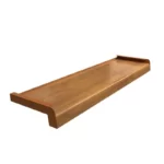 Parapet stalowy lakierowany softline złoty dąb-perfektfinish.pl