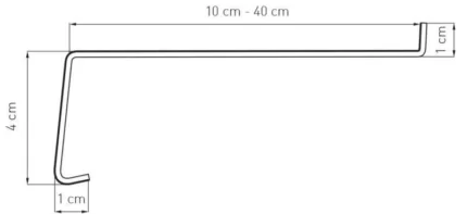 Parapet stalowy lakierowany złoty dąb v3-perfektfinish.pl