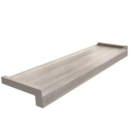Parapet stalowy laminowany dąb bielony-perfektfinish.pl