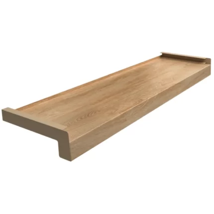 Parapet stalowy laminowany dąb naturalny-perfektfinish.pl