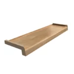 Parapet stalowy laminowany softline dąb naturlany-perfektfinish.pl
