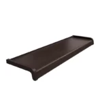 Parapet stalowy laminowany softline wenge-perfektfinish.pl