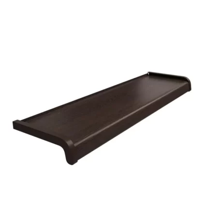 Parapet stalowy laminowany softline wenge-perfektfinish.pl