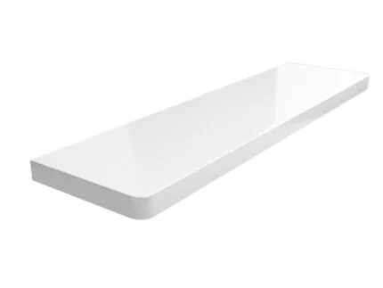 Parapet MDF laminowany biały połysk