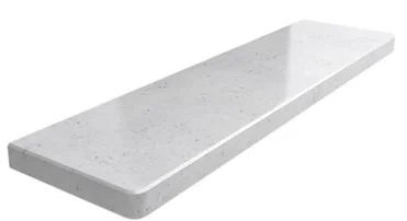 Parapet-Aglomarmur-Misty-White