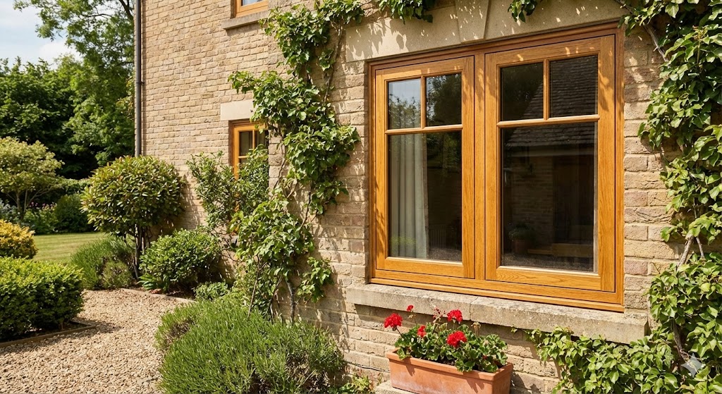 jaki parapet do okna złoty dąb?