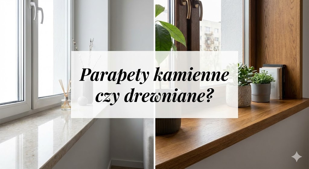 parapet kamienny czy drewniany?